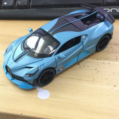 Bugatti Divo 1/32 Metalowy Model z Efektami Świetlnymi