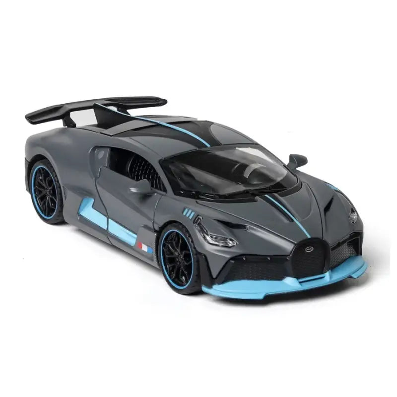 Bugatti Divo 1/32 Metalowy Model z Efektami Świetlnymi - Szary