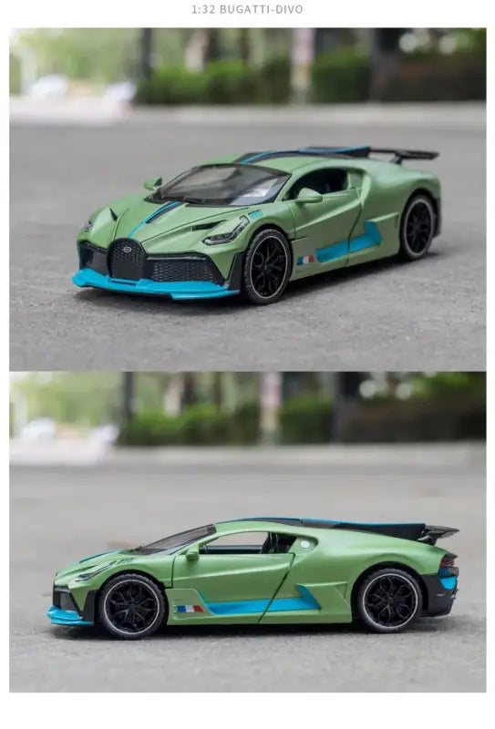 Bugatti Divo 1/32 Metalowy Model z Efektami Świetlnymi