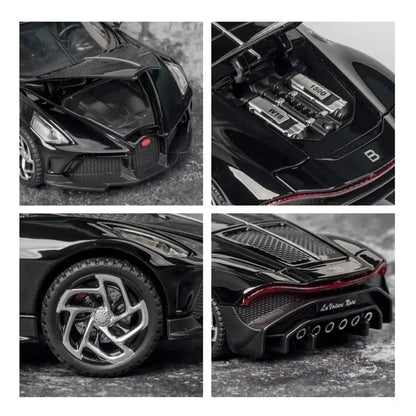 BGT La Voiture Noire 1:32 – Metalowy Model Samochodu Kolekcjonerska Replika Limitowana Edycja