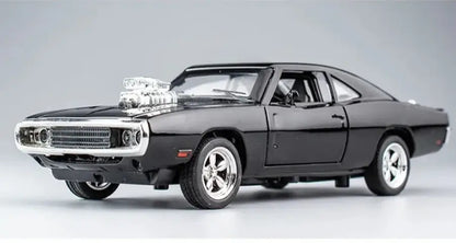 Charger 1970 1/32 – Metalowy Model Samochodu Die-Cast - Czarny z pudełkiem
