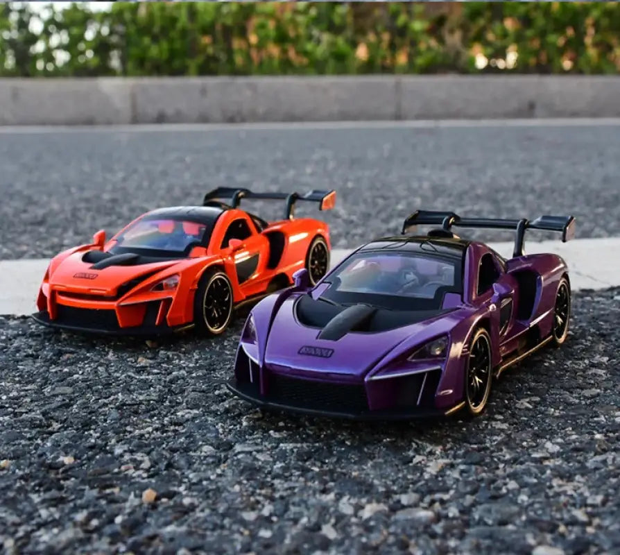 Chevrolet Camaro 1:32 – Metalowy Model z Otwieranymi Drzwiami i Efektami Dźwiękowymi - Niebieski