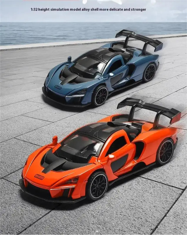 Chevrolet Camaro 1:32 – Metalowy Model z Otwieranymi Drzwiami i Efektami Dźwiękowymi - Niebieski