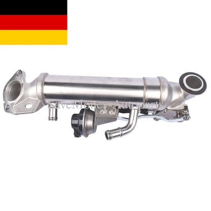 Srebrny metaliczny zaworu egr fb3q9u443aa z cylindrycznym korpusem i flanszami do forda rangera tke 3.2d