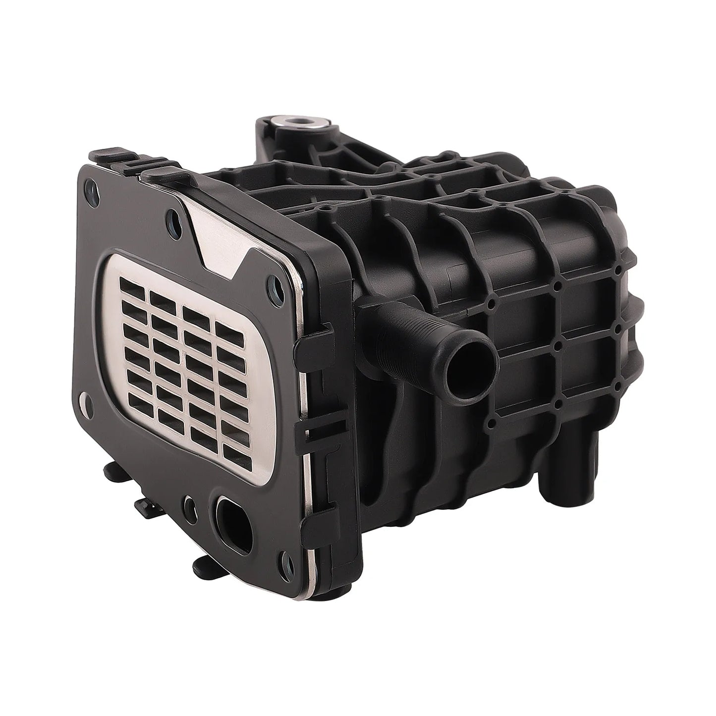 Czarny plastikowy filtr oleju silnikowego z metalową srebrną siatką i gwintowanymi portami do egr valve fit for citroen bluehdi for