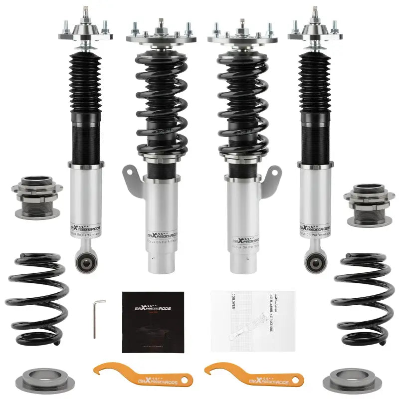 Coilovers Zawieszenie 24-stopniowa Regulacja Amortyzatorów BMW E46 320i 325i 330i 1998-2005 Regulacja Wysokości