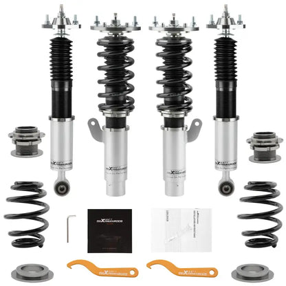 Coilovers Zawieszenie 24-stopniowa Regulacja Amortyzatorów BMW E46 320i 325i 330i 1998-2005 Regulacja Wysokości