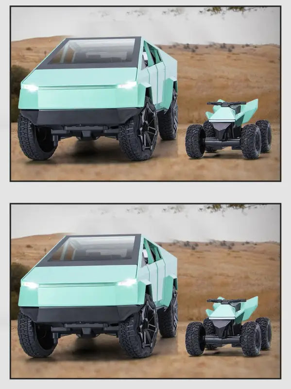 Cybertruck 1:24 – Metalowy Model Pickup z Dźwiękiem i Światłem