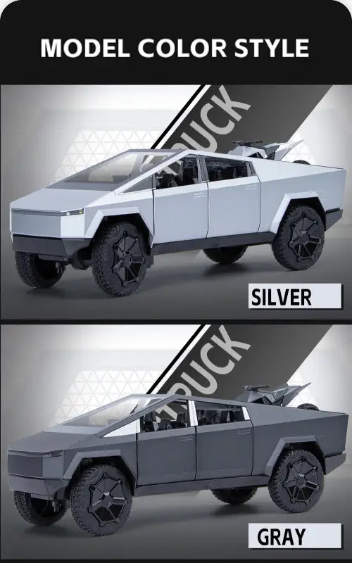Cybertruck 1:24 – Metalowy Model Pickup z Dźwiękiem i Światłem