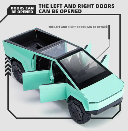 Cybertruck 1:24 – Metalowy Model Pickup z Dźwiękiem i Światłem