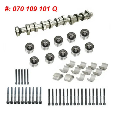 Cylinder Głowicy z Wałkiem Rozrządu i Zaworami do VW Multivan Transporter V T5 Touareg 2.5 TDI 070109101Q 070103673A