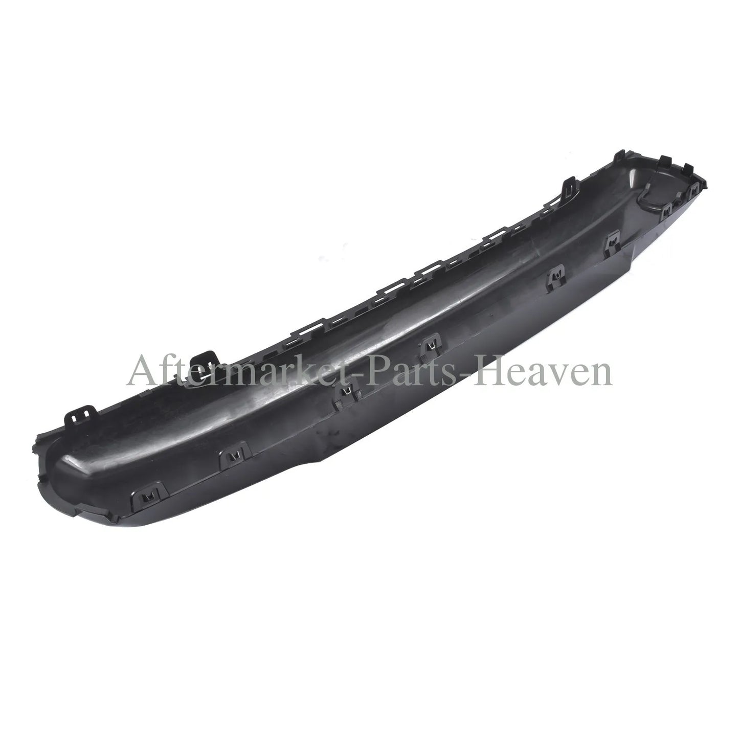 Czarna plastikowa listwa zderzaka przedniego do mini cooper f55 f56 f57 z wbudowanymi mocowaniami