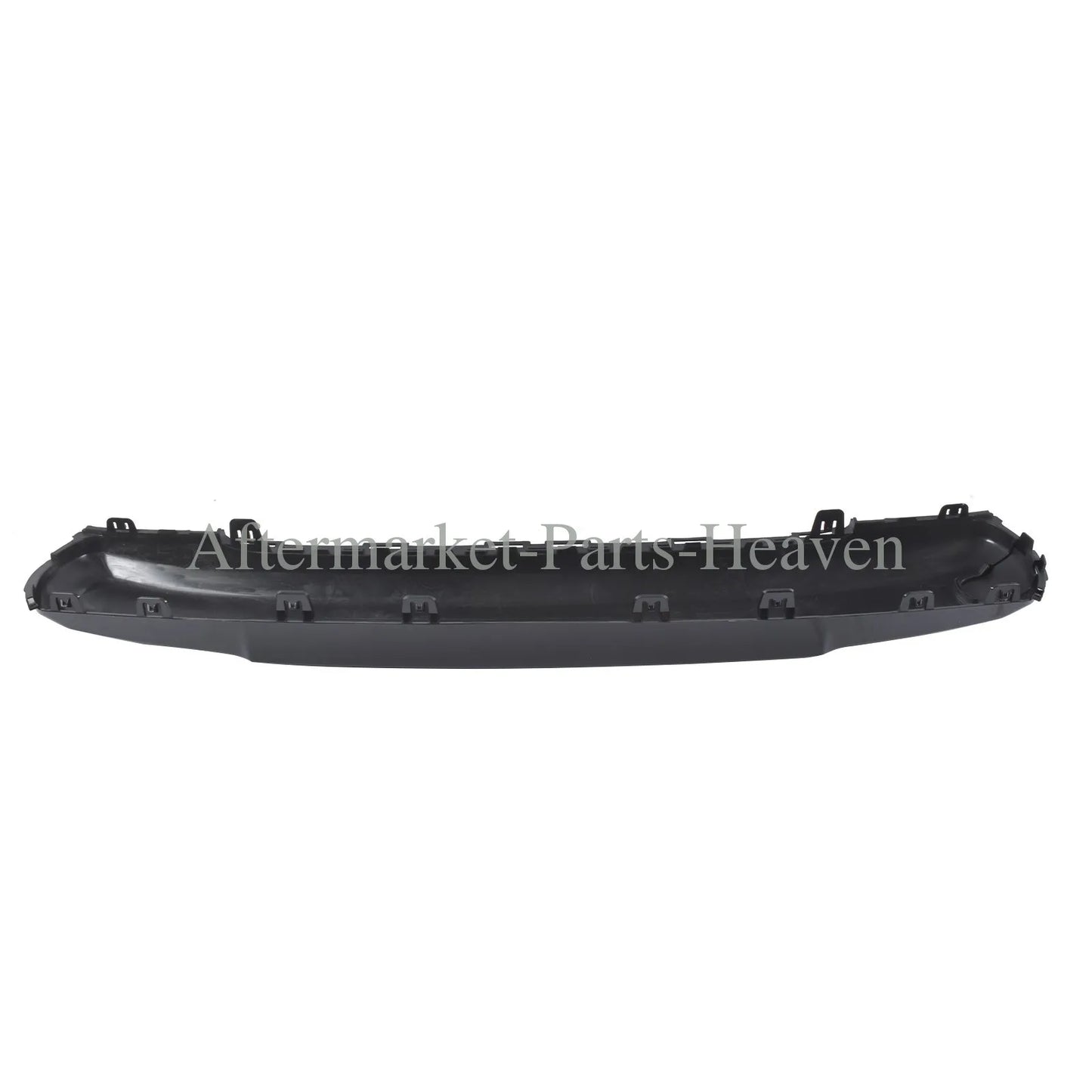 Czarna plastikowa listwa zderzaka przedniego do mini cooper f55 f56 f57 z wbudowanymi mocowaniami