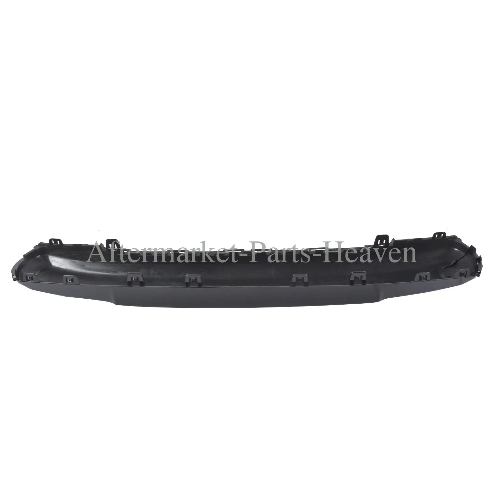 Czarna plastikowa listwa zderzaka przedniego do mini cooper f55 f56 f57 z wbudowanymi mocowaniami