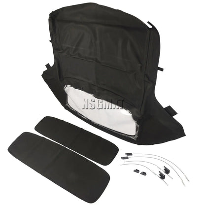 Czarny dach cabrio z szybą PVC BMW Z3 E36 1996–2002