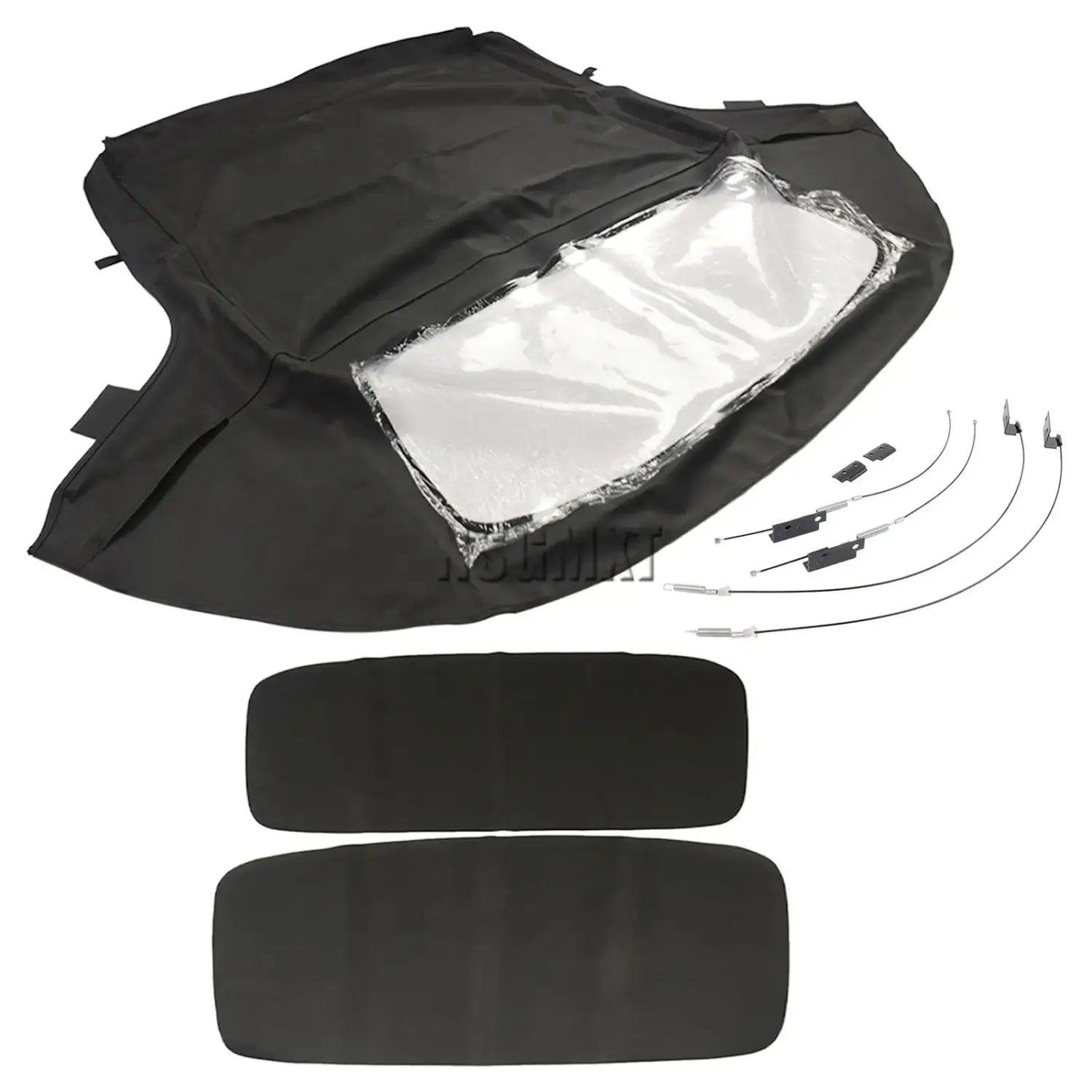Czarny dach cabrio z szybą PVC BMW Z3 E36 1996–2002 – zdjęcie produktu