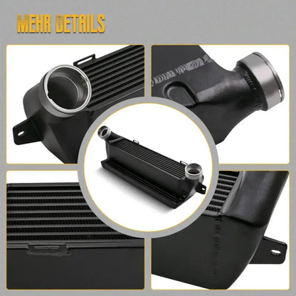 Czarny Intercooler Turbo BMW 3 E90 E93 330d 335d 520x180x145mm