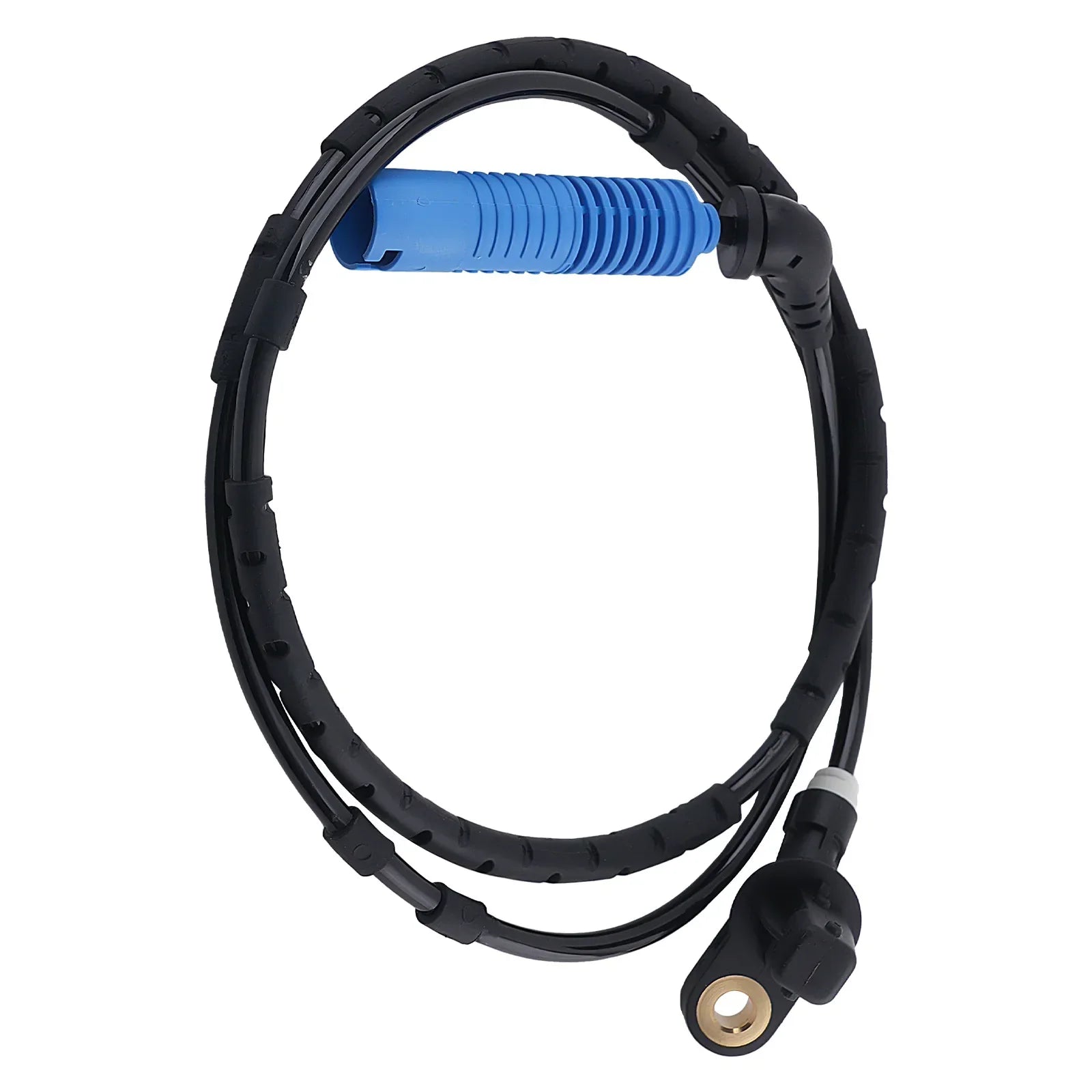 Czujnik prędkości koła abs do bmw e46 z4 e85 czarny kabel z niebieskim złączem i metalowym końcem