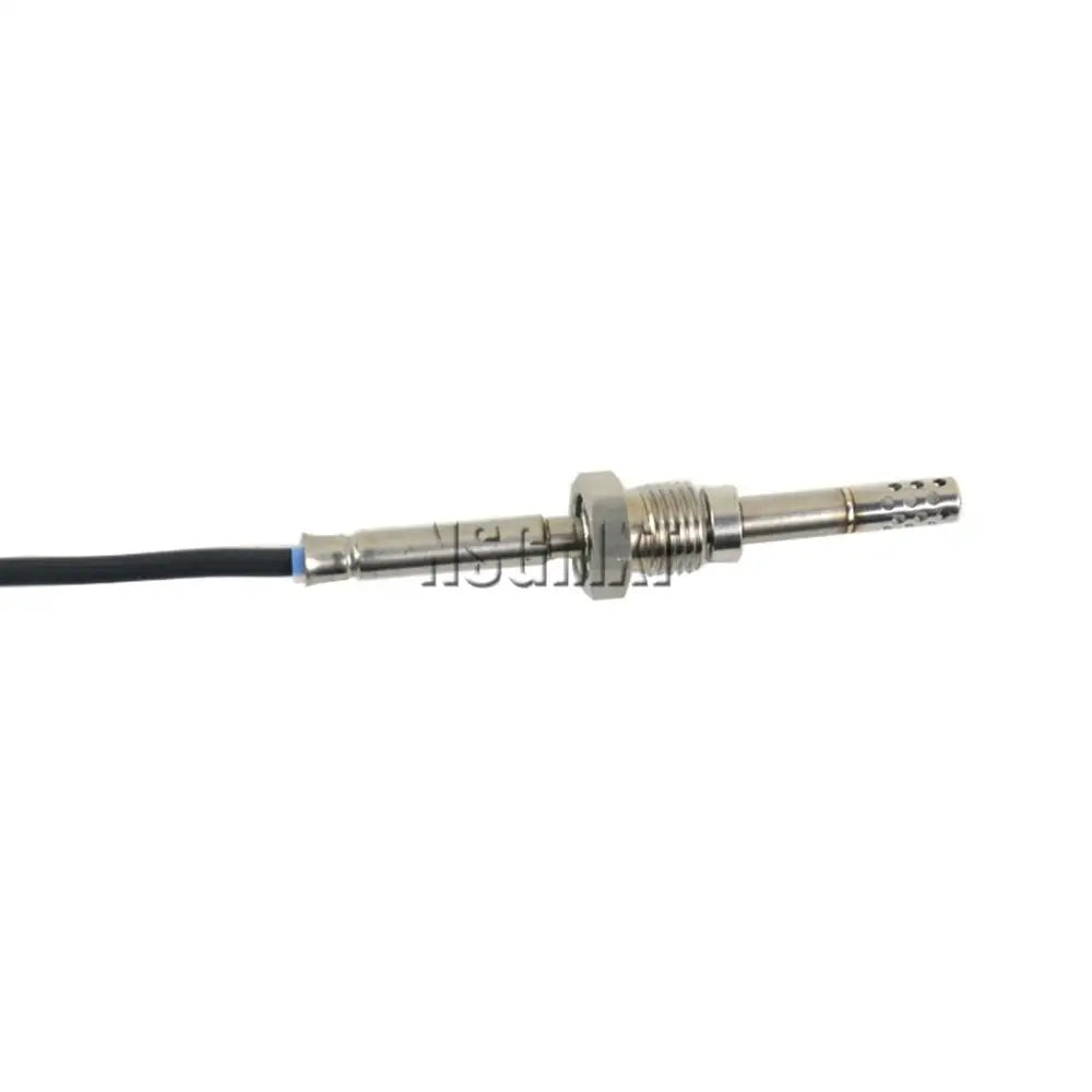 Srebrny metalowy czujnik temperatury spalin ap01 z gwintowanym złączem i perforowanym końcem do vw multivan t5 2.0 tdi 03k906088b 03l906088bq platform chassis