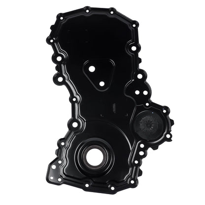 Czarna metalowa uszczelka miski olejowej z matowym wykończeniem do ford transit custom mk8 2.0 ecoblue