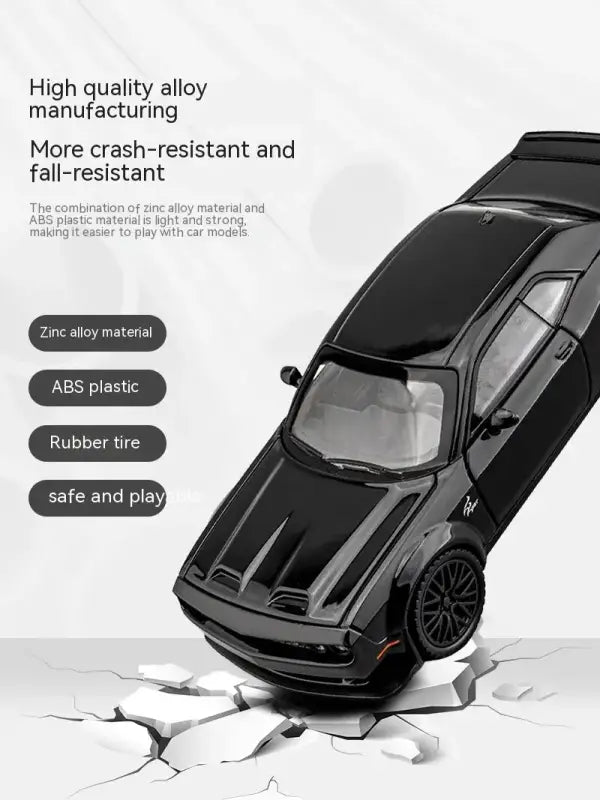 Dodge Challenger Hellcat 1:32 – Metalowy Model Z Efektami Dźwiękowymi