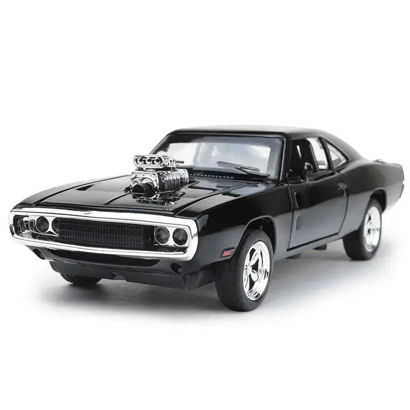 Charger 1970 1/32 – Metalowy Model Samochodu Die-Cast - Czarny z pudełkiem