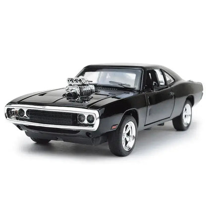 Charger 1970 1/32 – Metalowy Model Samochodu Die-Cast - Czarny z pudełkiem