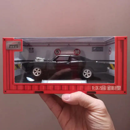 Charger 1970 1/32 – Metalowy Model Samochodu Die-Cast - Czarny z pudełkiem