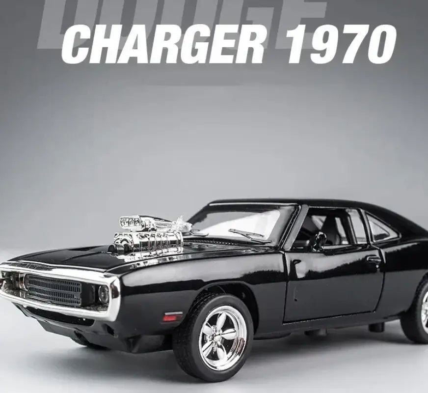 Charger 1970 Classic 1:32 – Metalowy Model Samochodu z Dźwiękiem i Światłem Zabawka Kolekcjonerska Fast & Furious