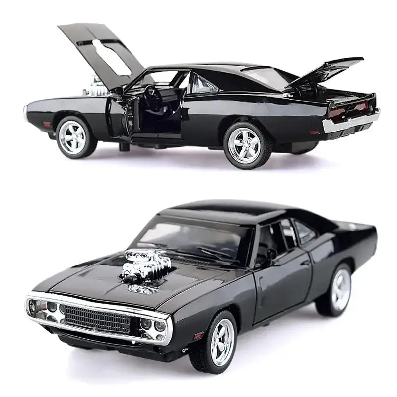 Charger 1970 Classic 1:32 – Metalowy Model Samochodu z Dźwiękiem i Światłem Zabawka Kolekcjonerska Fast & Furious
