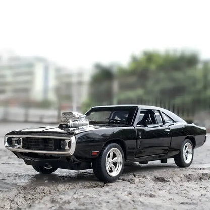 Charger 1970 Classic 1:32 – Metalowy Model Samochodu z Dźwiękiem i Światłem Zabawka Kolekcjonerska Fast & Furious