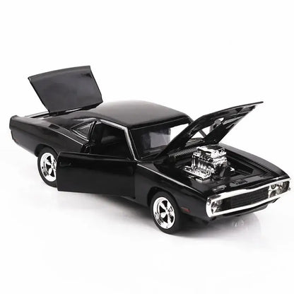 Charger 1970 Classic 1:32 – Metalowy Model Samochodu z Dźwiękiem i Światłem Zabawka Kolekcjonerska Fast & Furious