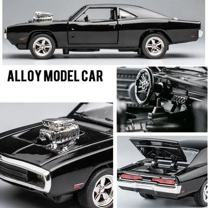 Dodge Charger 1970 1:32 – Metalowy Model z Efektami Dźwiękowymi i Świetlnymi