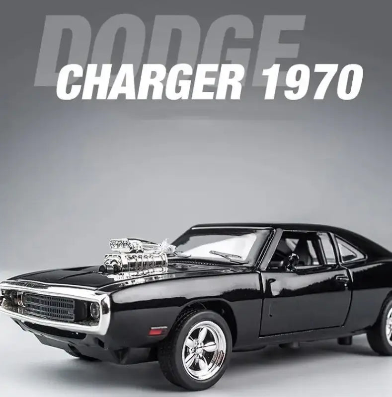 Charger 1970 1:32 – Metalowy Model Samochodu z Mechanizmem Cofania Zabawka dla Dzieci i Kolekcjonerów