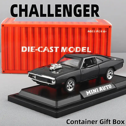 Charger 1970 1:32 – Metalowy Model Samochodu z Mechanizmem Cofania Zabawka dla Dzieci i Kolekcjonerów