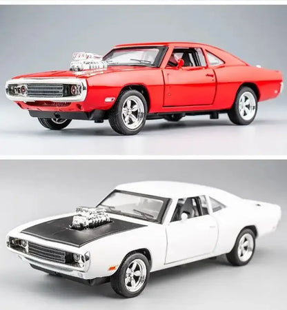 Charger 1970 1:32 – Metalowy Model Samochodu z Mechanizmem Cofania Zabawka dla Dzieci i Kolekcjonerów