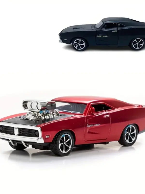 Dodge Sports Car 1:32 – Metalowy Model z Otwieranymi Drzwiami