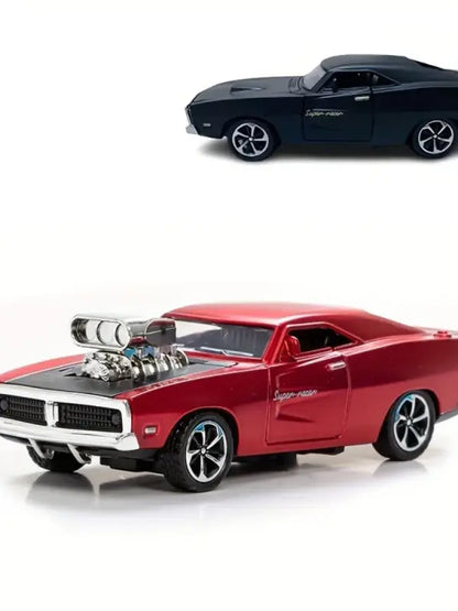 Dodge Sports Car 1:32 – Metalowy Model z Otwieranymi Drzwiami