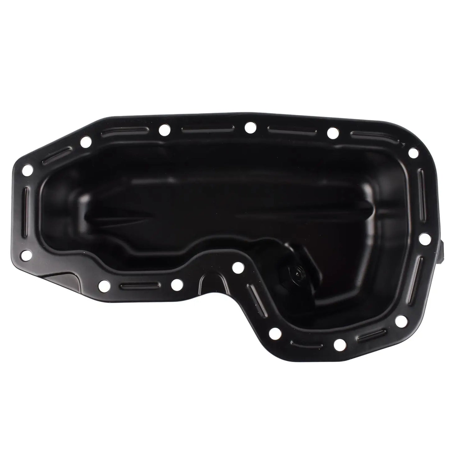 Czarny metalowy elastyczny dolny olejowy miska do silnika do dodge durango jeep grand cherokee z połyskiem