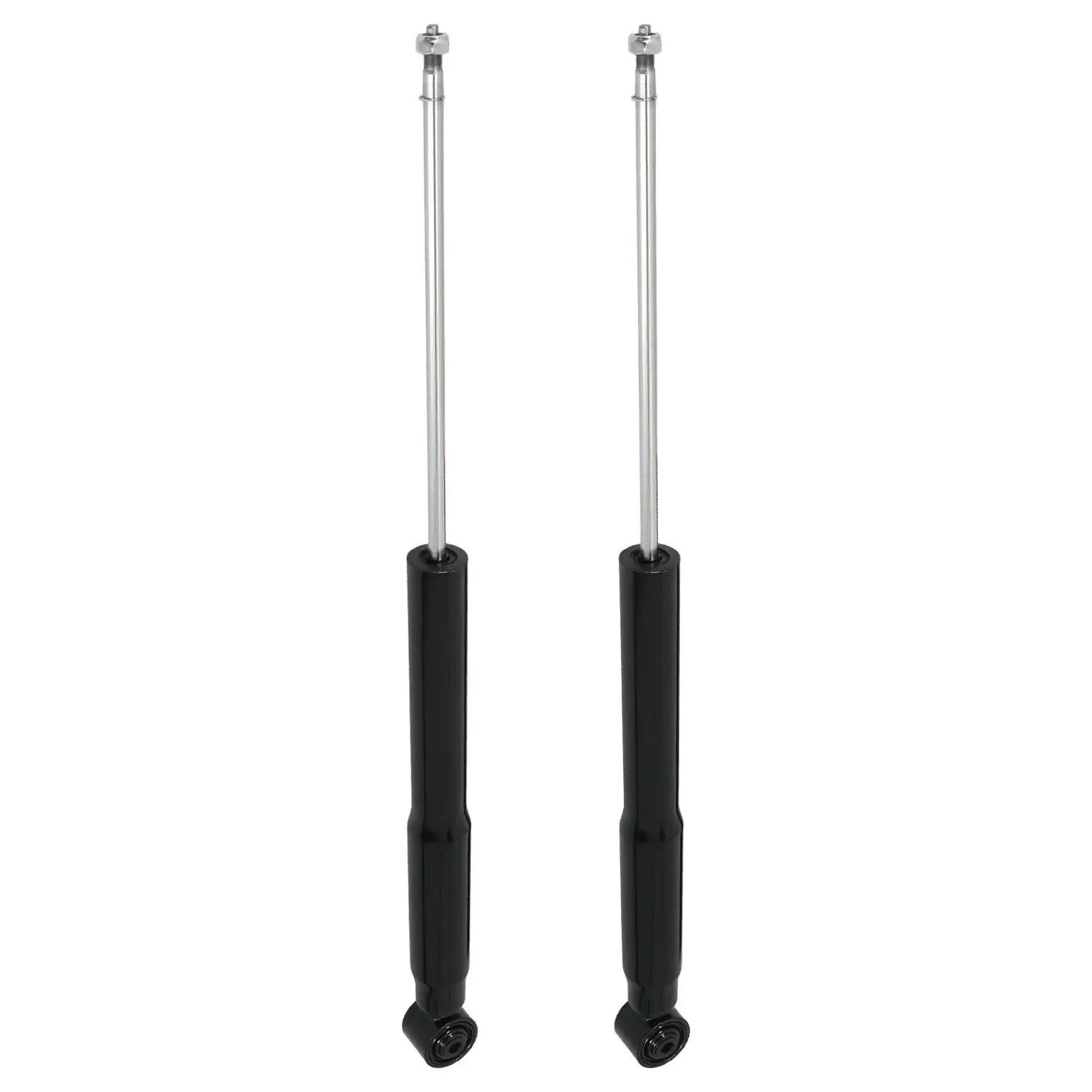 Czarno-srebrne tylne amortyzatory 1j0513025bf do seat cordoba polo golf z cylindrycznym designem