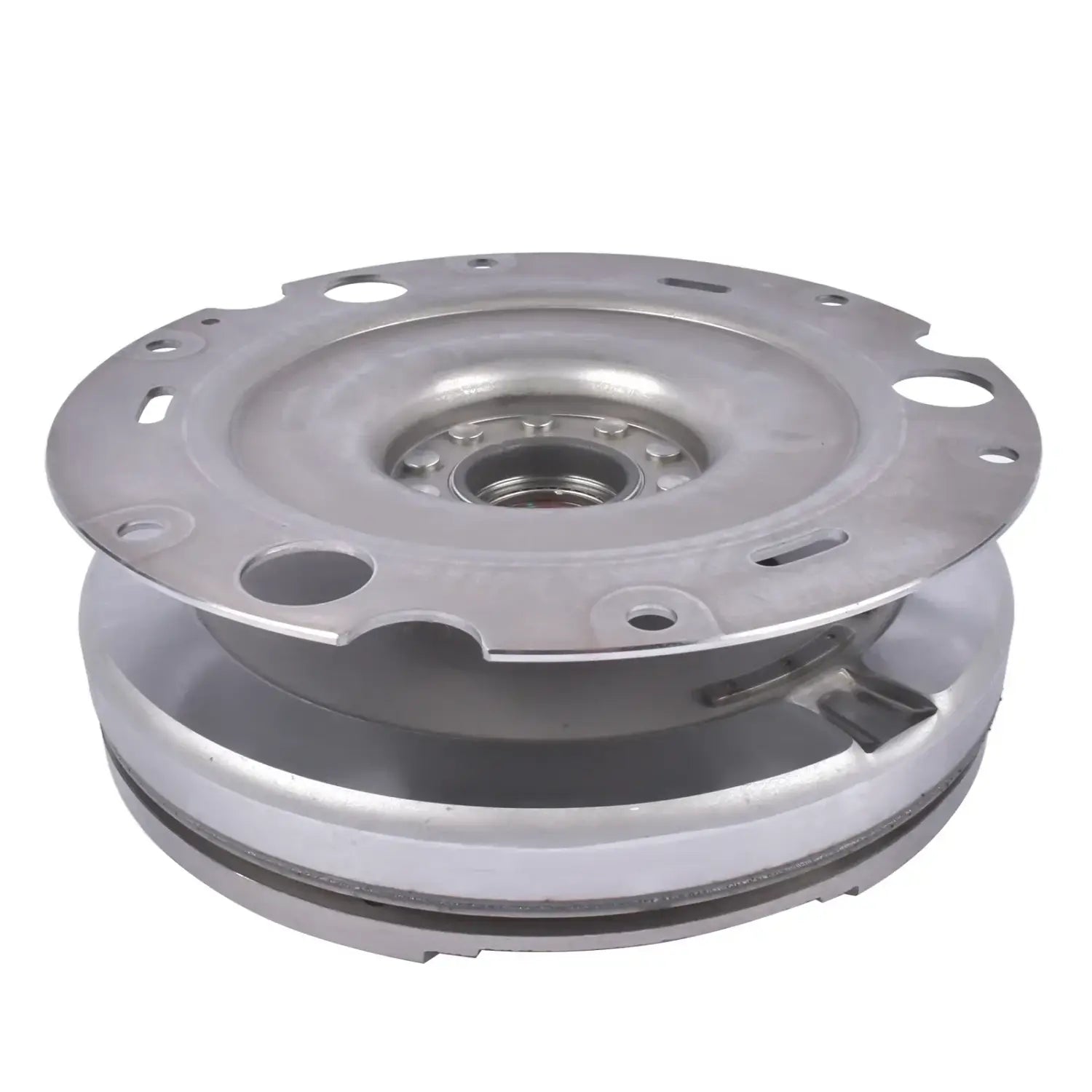 Srebrny metaliczny dwumasowy koło zamachowe ap01 z otworami montażowymi 0b1105266ae do audi a4 b8 a5 1.8 2.0 tfsi tdi