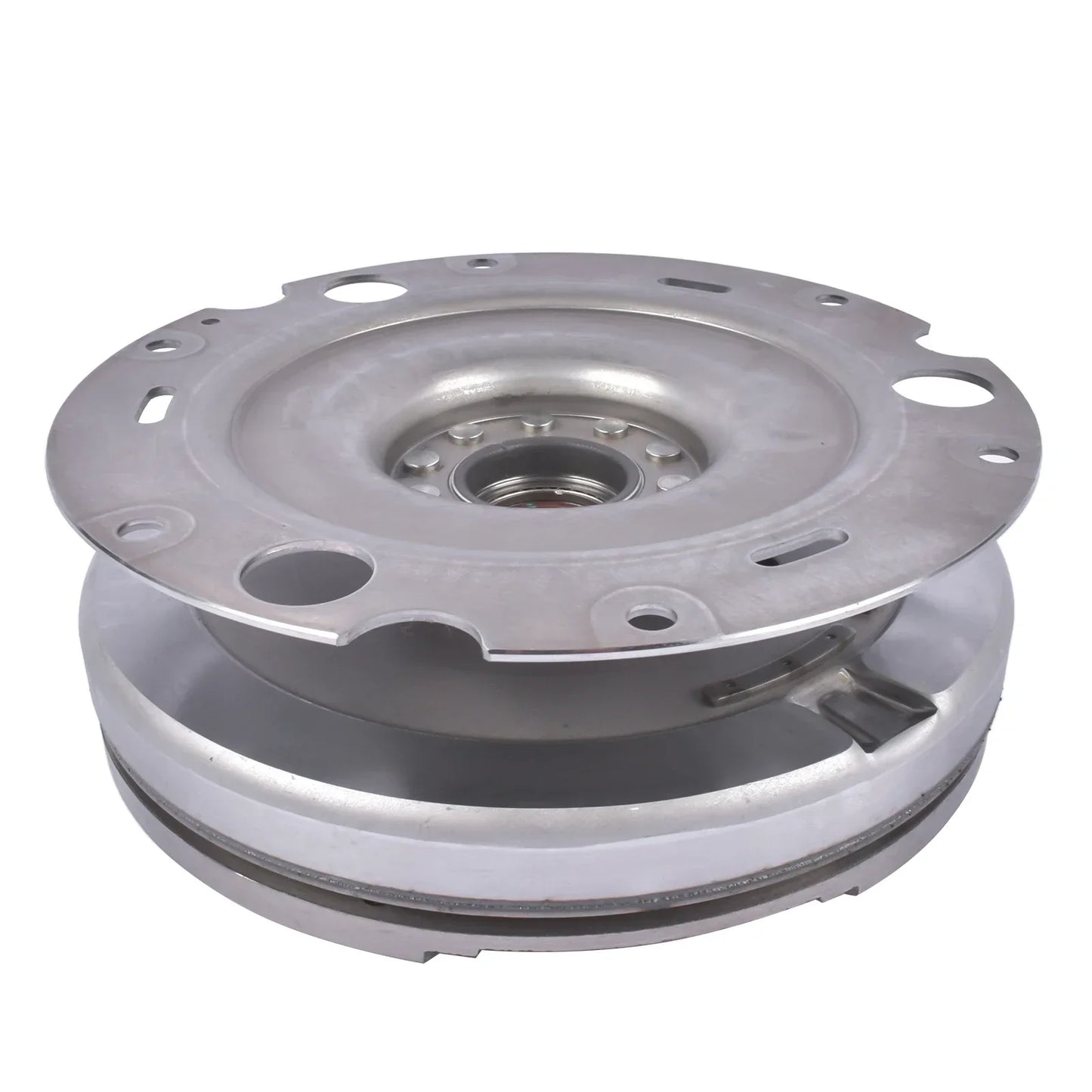Srebrny metaliczny dwumasowy koło zamachowe ap01 z otworami montażowymi 0b1105266ae do audi a4 b8 a5 1.8 2.0 tfsi tdi