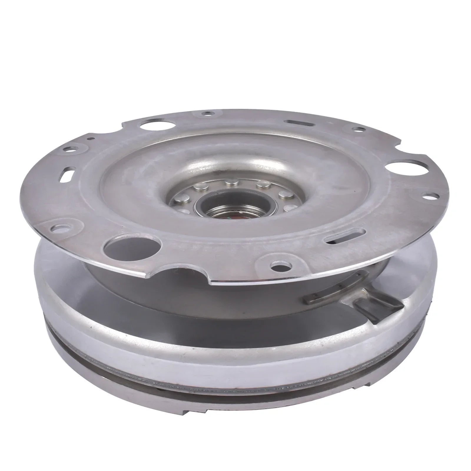 Srebrny metaliczny dwumasowy koło zamachowe ap01 z otworami montażowymi 0b1105266ae do audi a4 b8 a5 1.8 2.0 tfsi tdi
