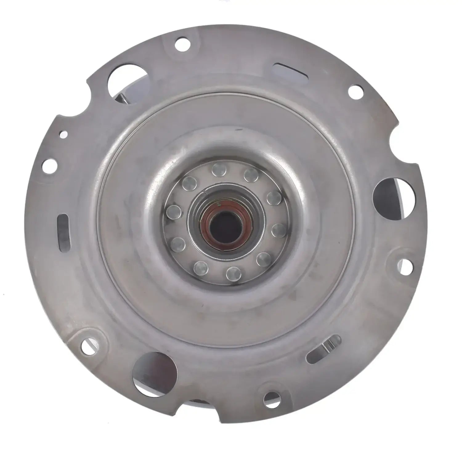 Srebrny metaliczny dwumasowy koło zamachowe ap01 z łożyskiem centralnym i otworami montażowymi 0b1105266ae do audi a4 b8 a5