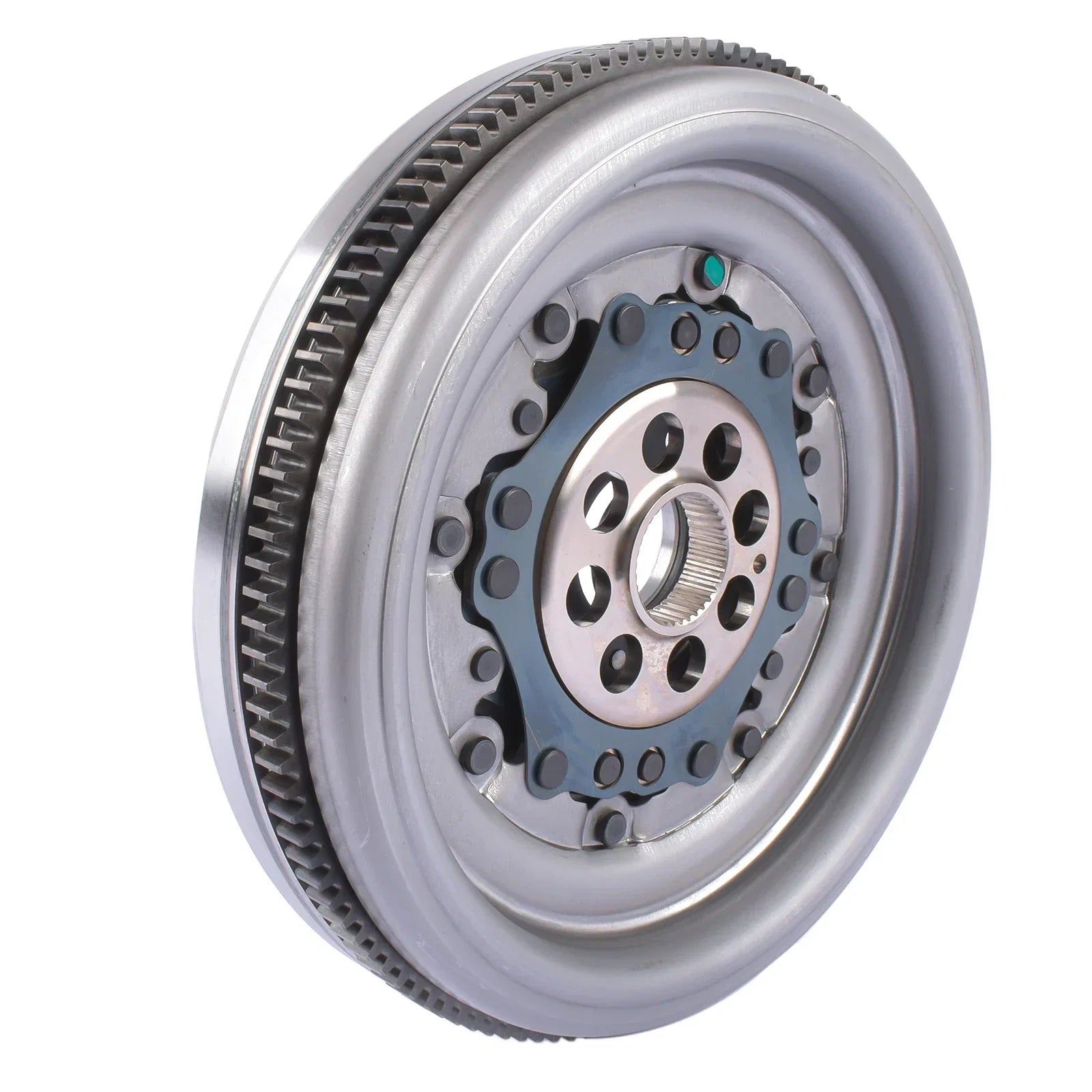 Srebrny metaliczny automatyczny podwójny masa koła zamachowego z zębatym obrzeżem do audi a3 quattro dohc volkswagen 06j105266ae 06j105266ah