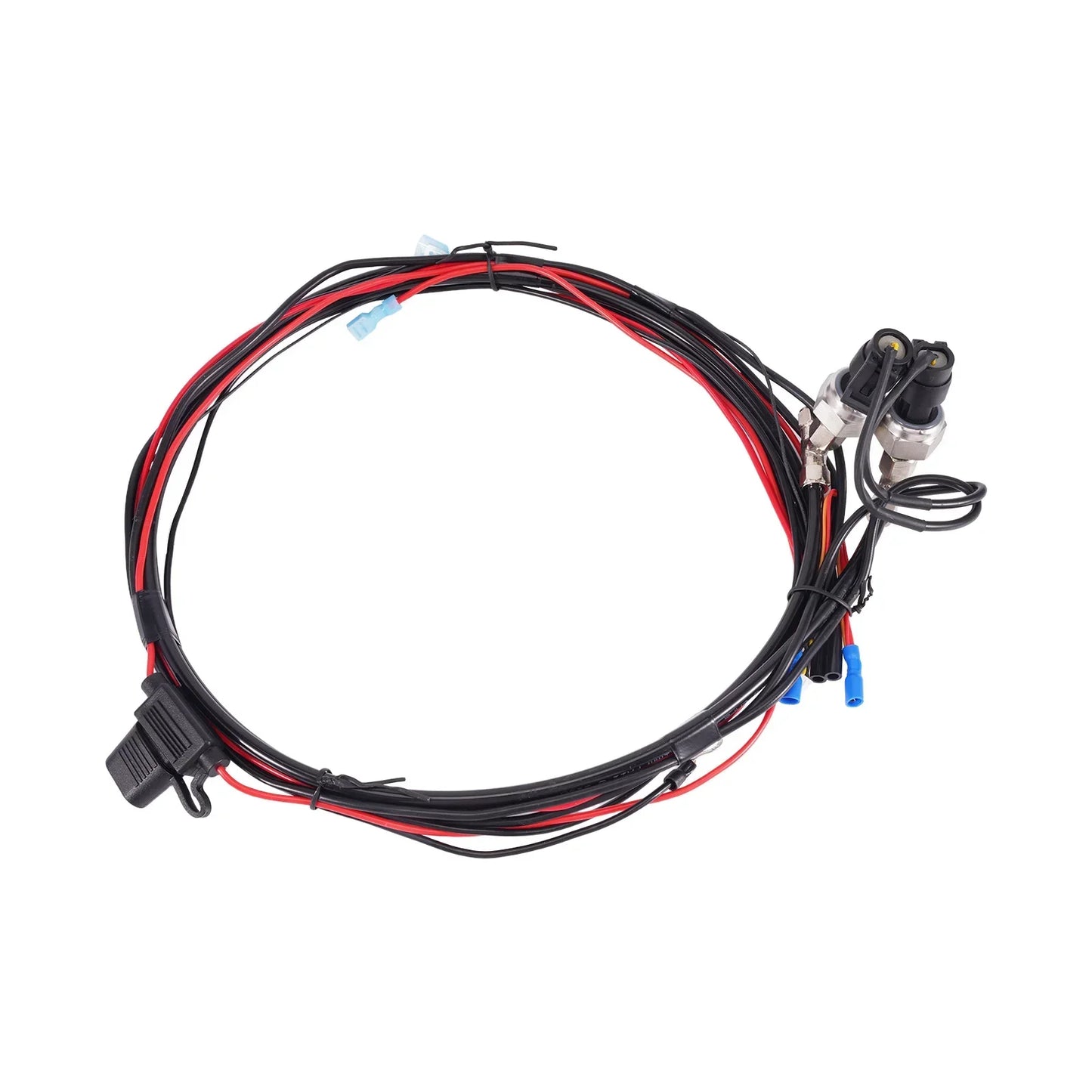 Controlador de suspensión neumática de dos tramos con compresor de 12V para furgonetas y camionetas