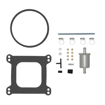 Edelbrock 4 fat förgasare kolhydrat med manuell choke för Performer 1405 600 CFM fyrkantig borrning - för klassiska bilar & lastbilsentusiaster