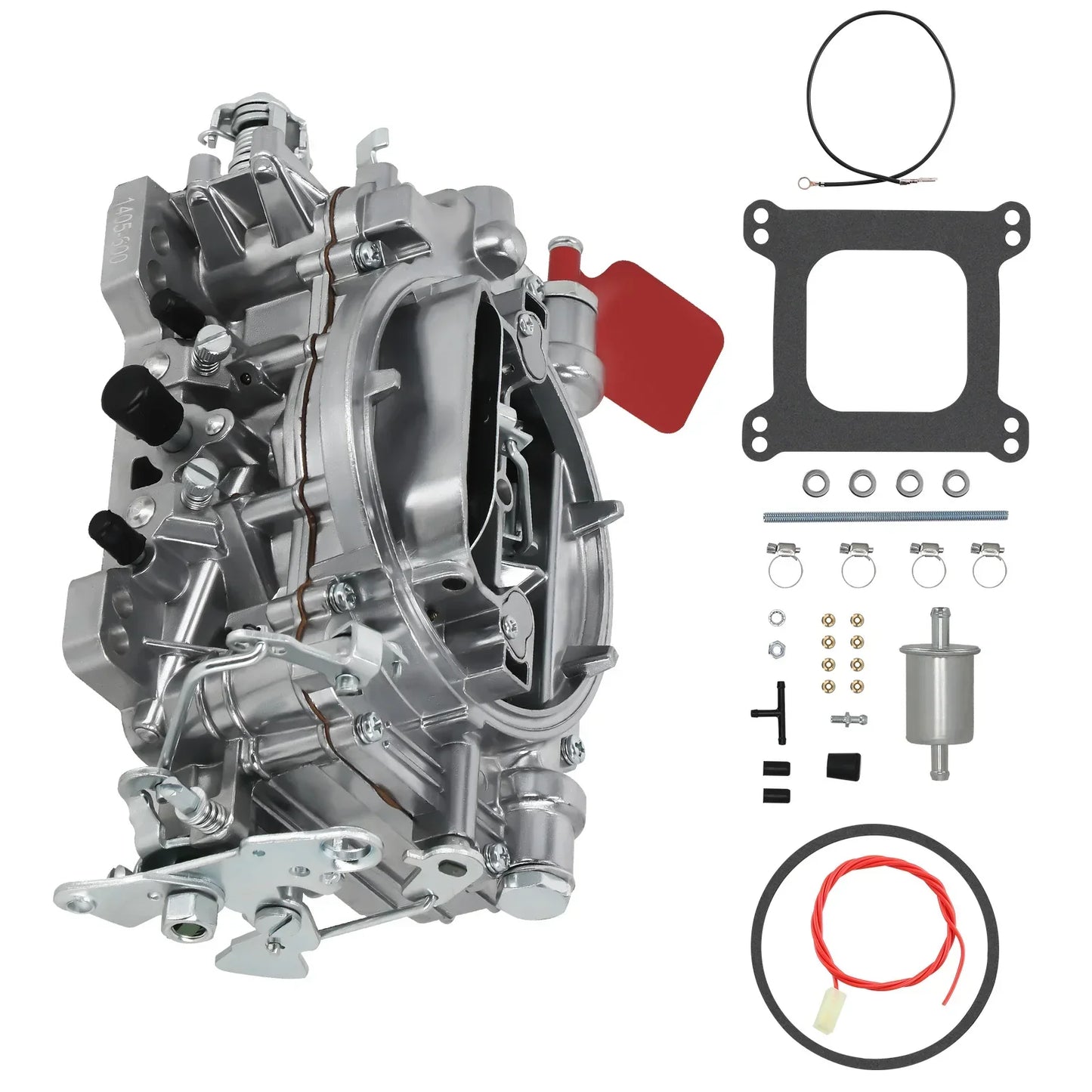 Edelbrock 4 fat förgasare kolhydrat med manuell choke för Performer 1405 600 CFM fyrkantig borrning - för klassiska bilar & lastbilsentusiaster