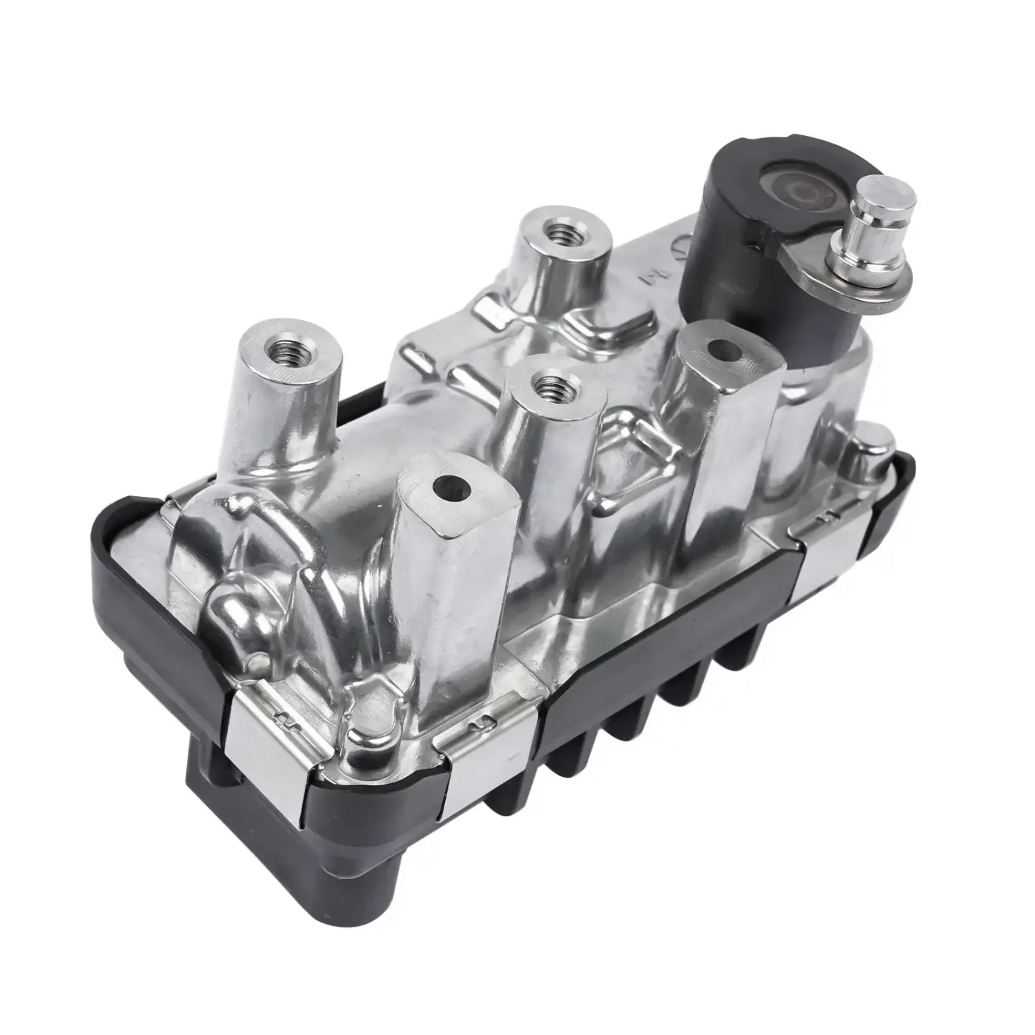 Elektroniczny aktuator turbiny ap03 do volvo s60 ze srebrno czarnym zaworem i i5d komponentami plastikowymi