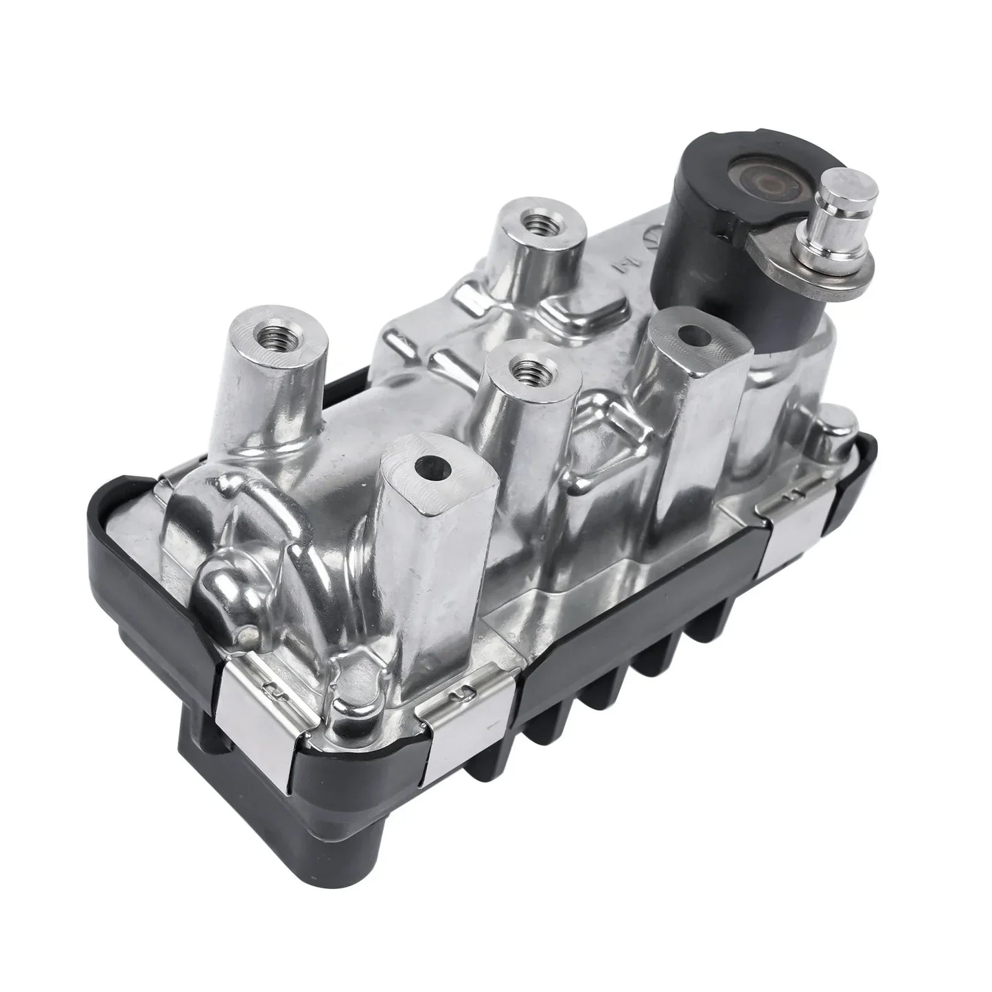 Elektroniczny aktuator turbiny ap03 do volvo s60 ze srebrno czarnym zaworem i i5d komponentami plastikowymi